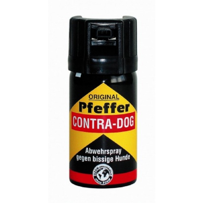 Contra Dog spray al peperoncino contro gli animali - Spray al Peperoncino  per difesa personale - Divisa Militare