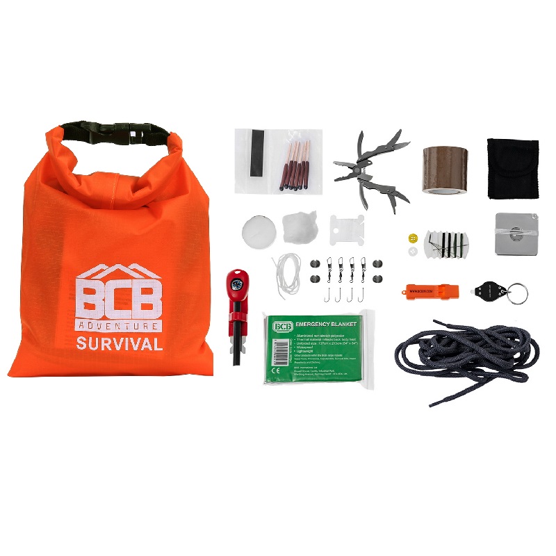 Kit sopravvivenza bushcraft essenziale - Kit completi - Divisa Militare