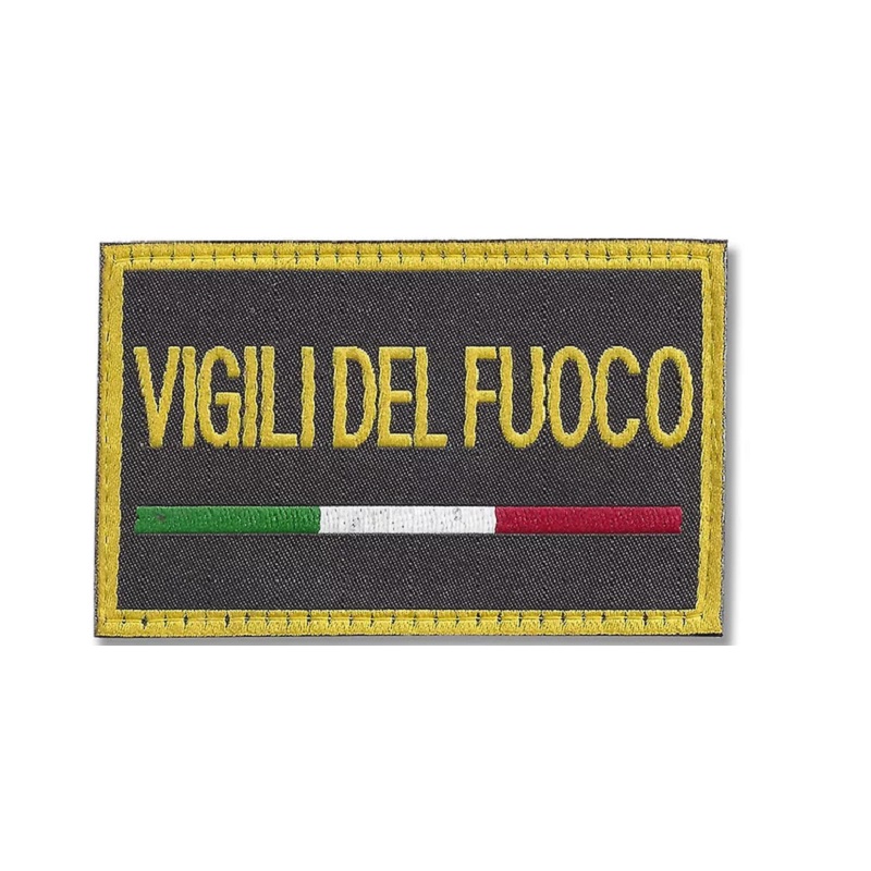 Patch Vigili del Fuoco VVF rettangolare