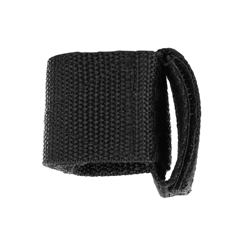 Porta torcia e guanti sottili cordura nero - Cinturone Cordura