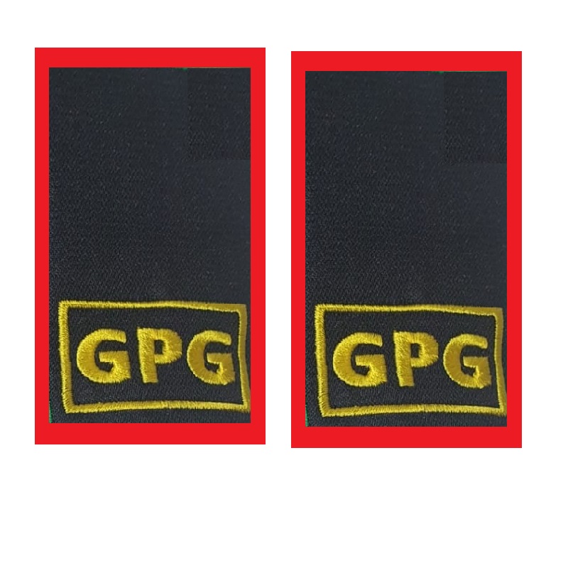 Tubolari GPG Guardia Giurata rossi