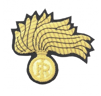 Fiamma ricamata per berretto brigadiere capo qualifica speciale Carabinieri Divisa Militare