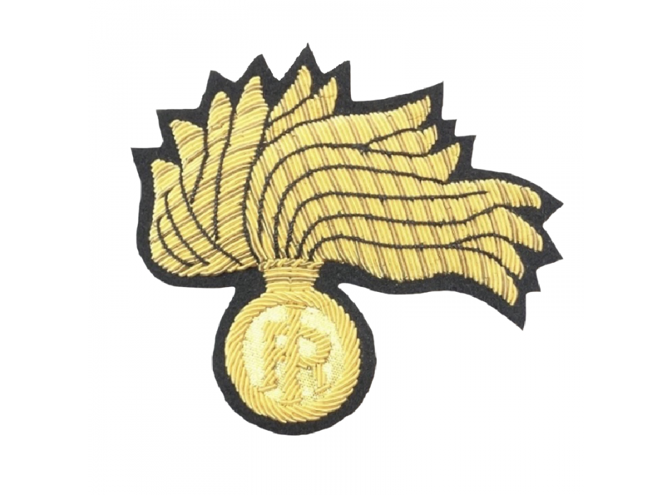 Fiamma ricamata per berretto brigadiere capo qualifica speciale Carabinieri Divisa Militare