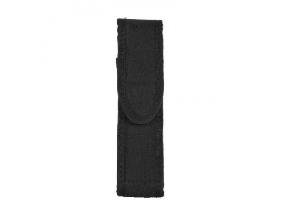 Porta torcia/pila/coltello cm 16 nero Divisa Militare