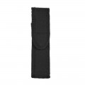 Porta torcia/pila/coltello cm 16 nero 2p61