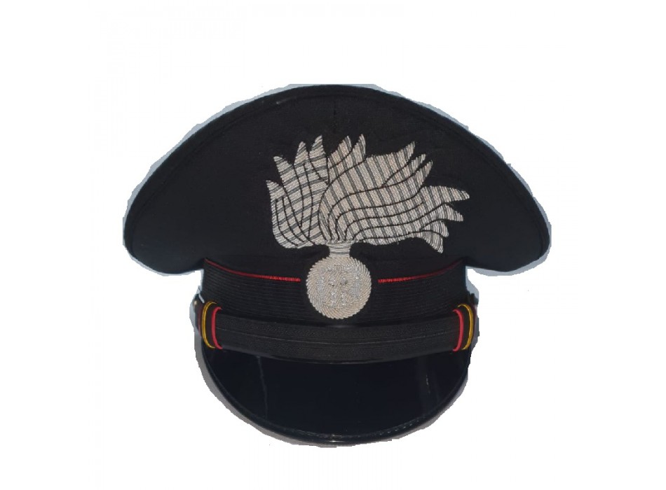 Carabinieri berretto completo di fregio, soggolo e galloni appuntato scelto qualifica speciale Divisa Militare