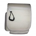 Borsetto bianco tasca univerale borsello portatutto