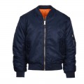 Bomber giacca per guardia giurata blu