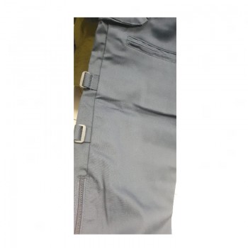 Pantalone invernale multitasche per guardia giurata blu con interno felpato Divisa Militare