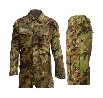 Mimetica vegetata uniforme da combattimento EI Divisa Militare