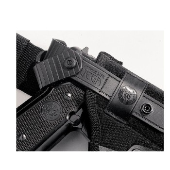 Vega holster fondina cosciale pa26 sgancio rapido con sicura colore nero Divisa Militare