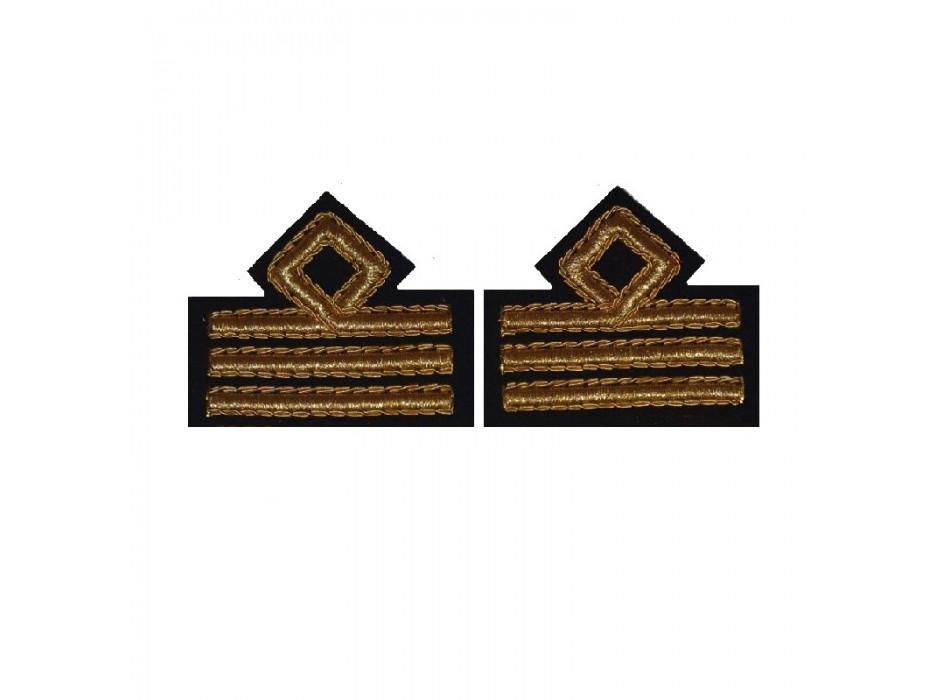 Capitano aeronautica militare gradi manica ricamati Divisa Militare