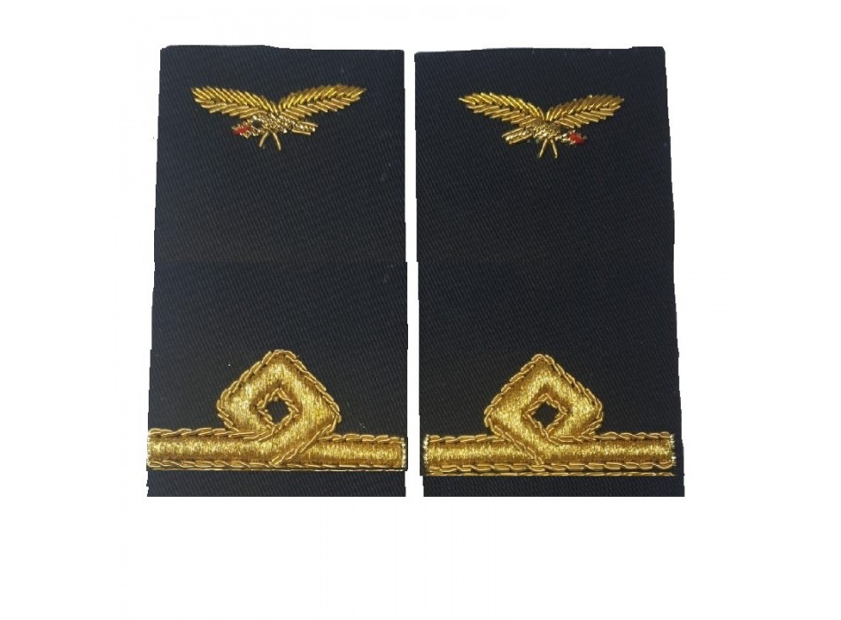 Ruolo naviganti aeronautica militare tubolari da ufficiale inferiore sottotenente Divisa Militare