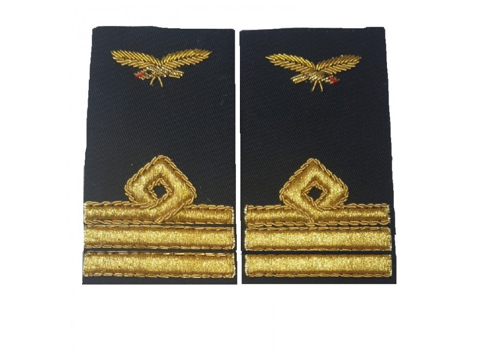 Ruolo naviganti aeronautica militare tubolari da ufficiale inferiore capitano Divisa Militare