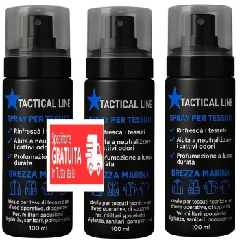 3 Spray tessuti tactical line brezza marina spedizione gratis PRIME Divisa Militare