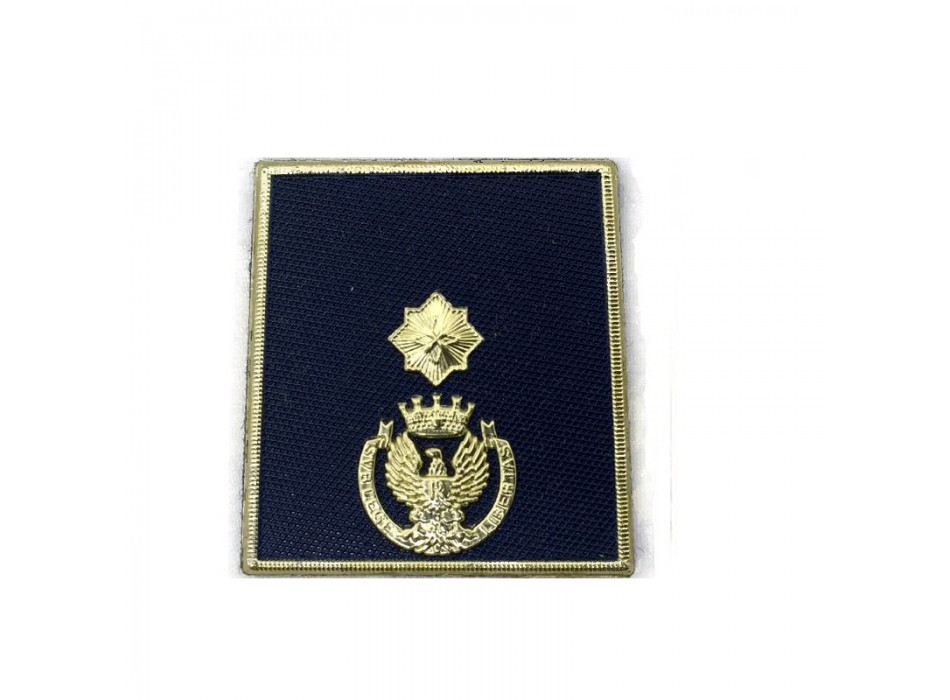Commissario capo Polizia di Stato grado velcro per polo Divisa Militare