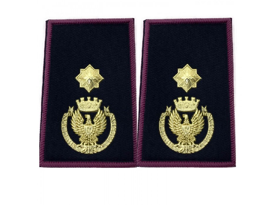 Commissario Polizia di Stato grado velcro per polo Divisa Militare