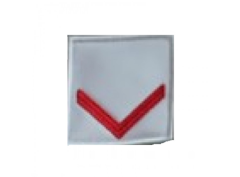 Comune di 1° prima classe nocchiere di porto Capitaneria grado velcro bianco per polo Divisa Militare