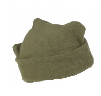 Cappello berretto a tre punte in pile verde oliva militare Divisa Militare