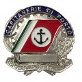 Placca argento Capitaneria di Porto Guardia Costiera per truppa, graduati e sergenti