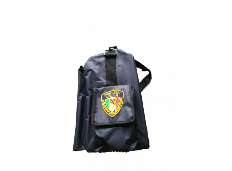 Borsone con tracolla Polizia Locale Pegaso tricolore Divisa Militare