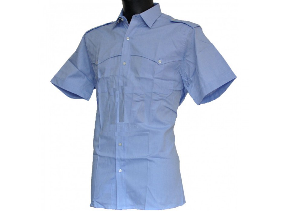 Camicia uomo maniche corte in tessuto oxford per Polizia Locale Divisa Militare