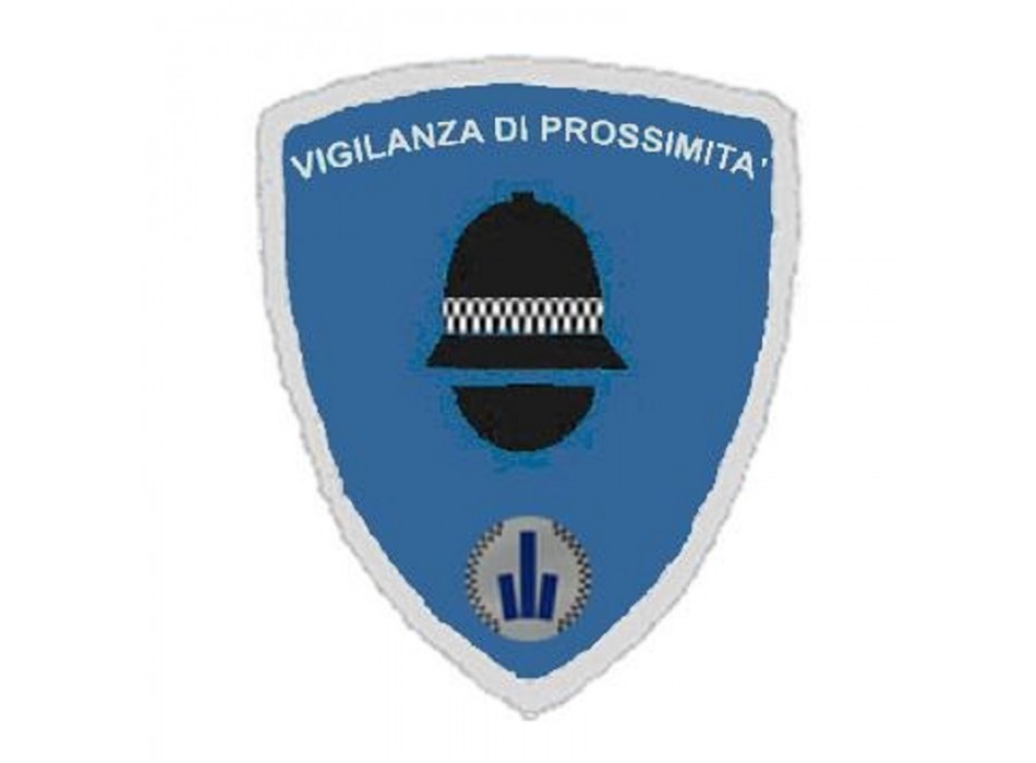 Patch toppa con velcro Polizia Locale Emilia Romagna infortunistica e viabilità Divisa Militare