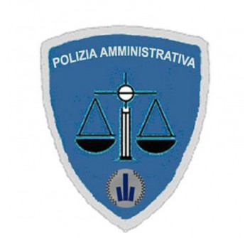 Patch toppa con velcro Polizia Locale Emilia Romagna polizia amministrativa Divisa Militare