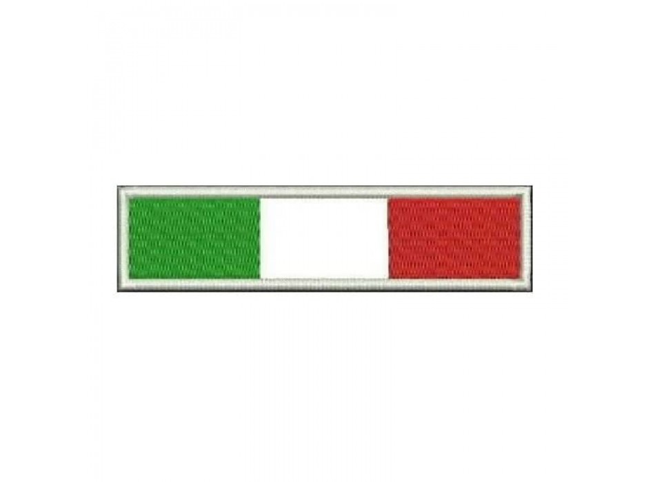 Patch con velcro bandiera Italiana tricolore  Divisa Militare