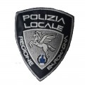 Patch toppa con velcro Polizia Locale Emilia Romagna pegaso e tre torri