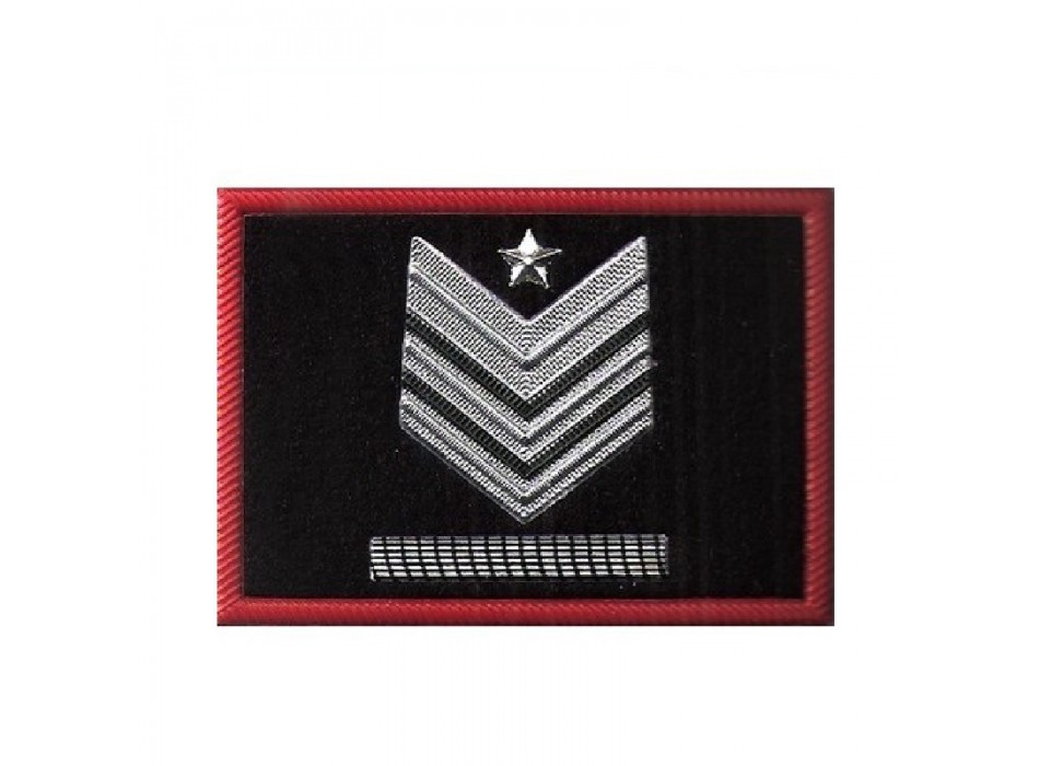 Grado velcro plastificato tuta da op  brigadiere capo qualifica speciale Carabinieri Divisa Militare