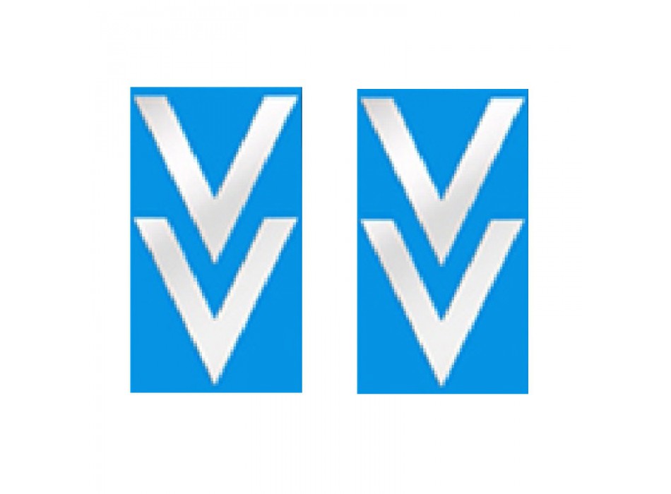 Agente scelto di polizia locale Emilia Romagna coppia di gradi metallo Divisa Militare