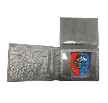 ANC portafoglio classico con placca estraibile associazione nazionale carabinieri Divisa Militare