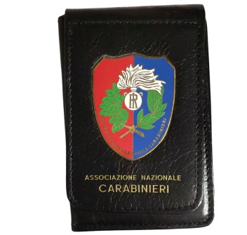 ANC portafoglio con placca fissa associazione nazionale carabinieri Divisa Militare