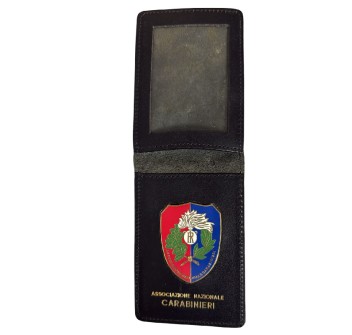 ANC portatesserino verticale con placca associazione nazionale carabinieri Divisa Militare