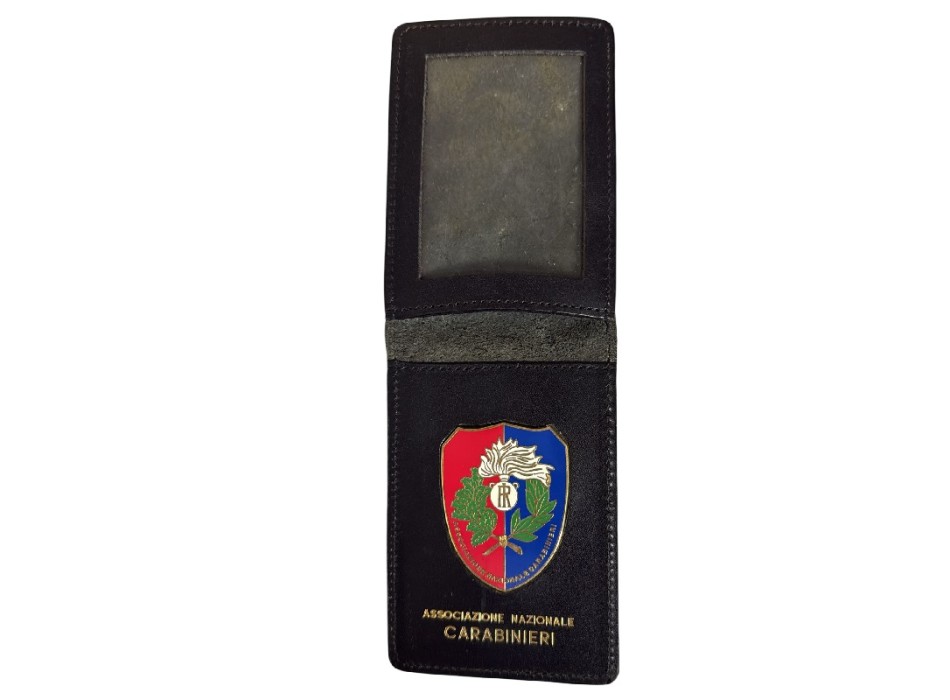 ANC portatesserino verticale con placca associazione nazionale carabinieri Divisa Militare