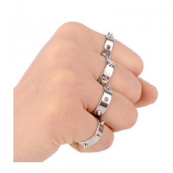 Anello da difesa e rompi vetro misura media Divisa Militare