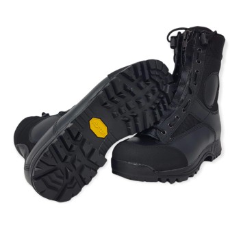Anfibi scarponi neri nembo simil crispi leopard suola vibram
