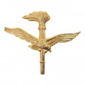 Aves aviazione esercito fregio in metallo per berretto tesa