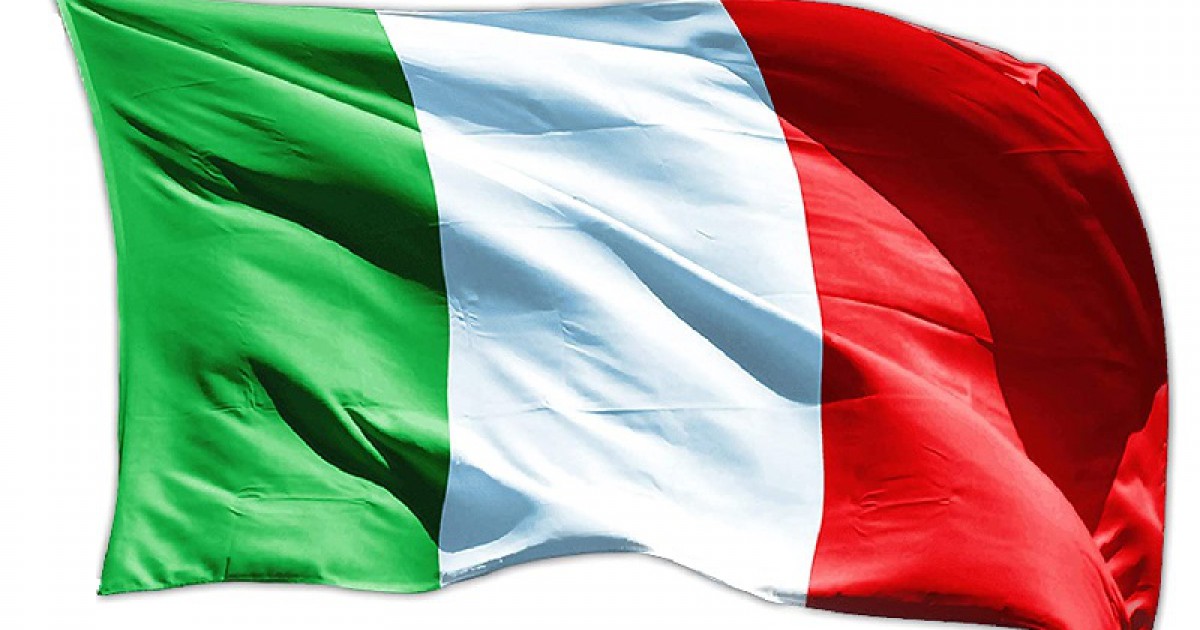 Bandiera Italia tricolore italiano per interno 70 x 100 cm - Bandiere e  aste - Divisa Militare