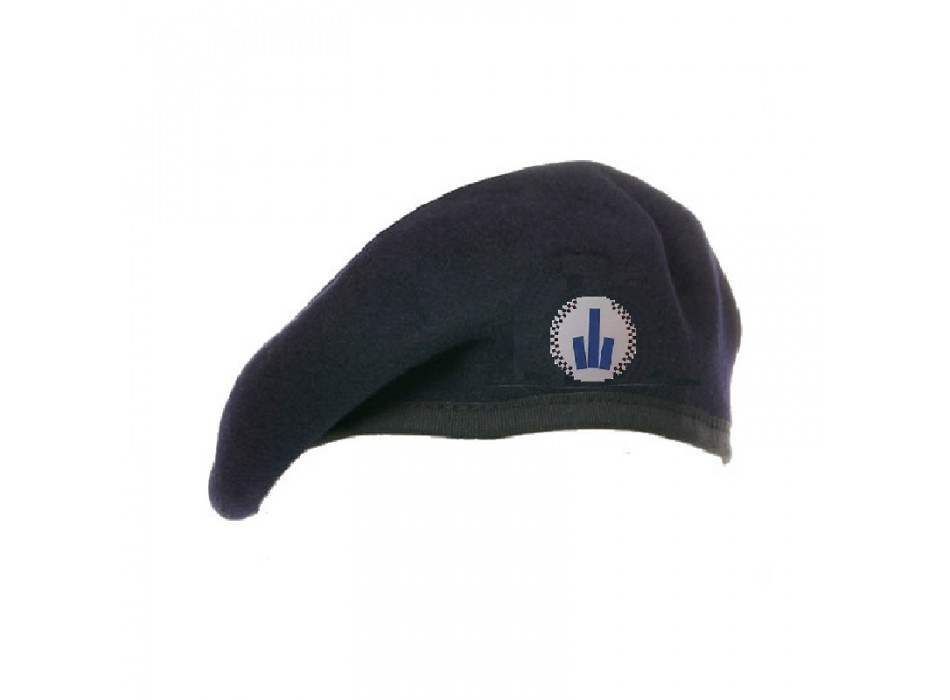 Basco con fregio polizia locale Emilia Romagna Divisa Militare