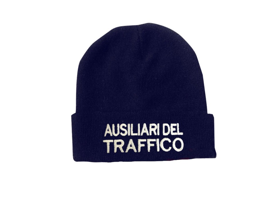 Berretto Ausiliari del Traffico topo lana papalina cuffia berretta Divisa Militare