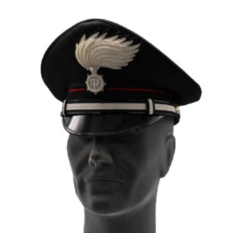 Berretto brigadiere carabinieri da vice a capo Divisa Militare