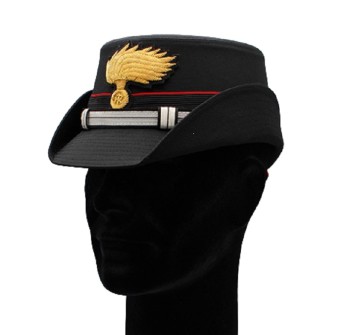 Berretto Carabinieri Maresciallo/Luogotenente Divisa Militare