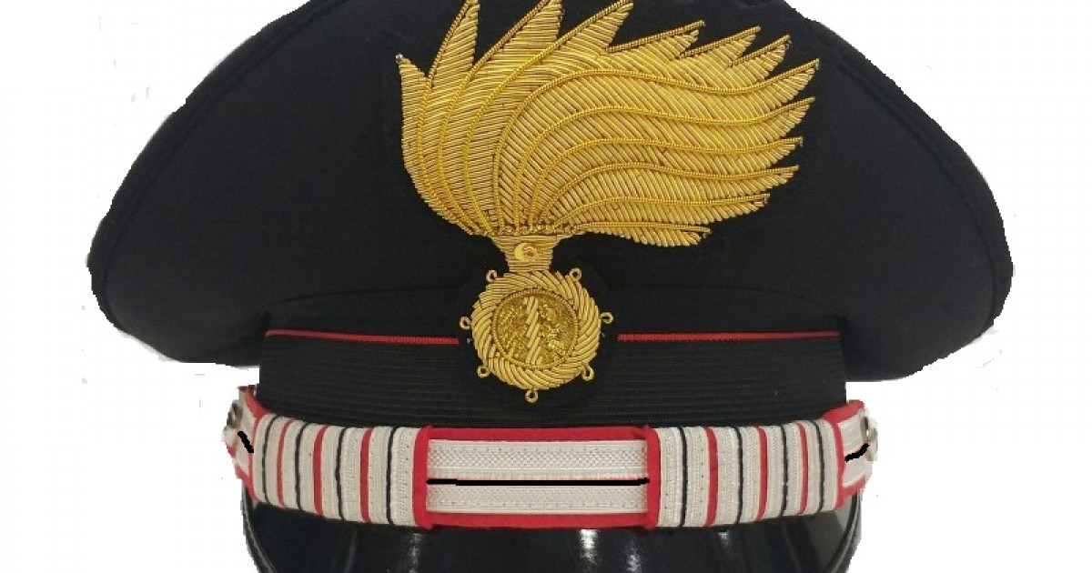 Berretto luogotenente carabinieri mod diadema Luogotenente Carabinieri Divisa Militare