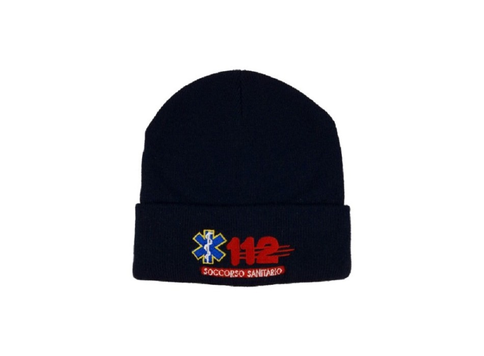 Berretto tipo lana 112 soccorso sanitario esculapio Divisa Militare