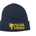 Berretto tipo lana polizia stradale Polizia di Stato 