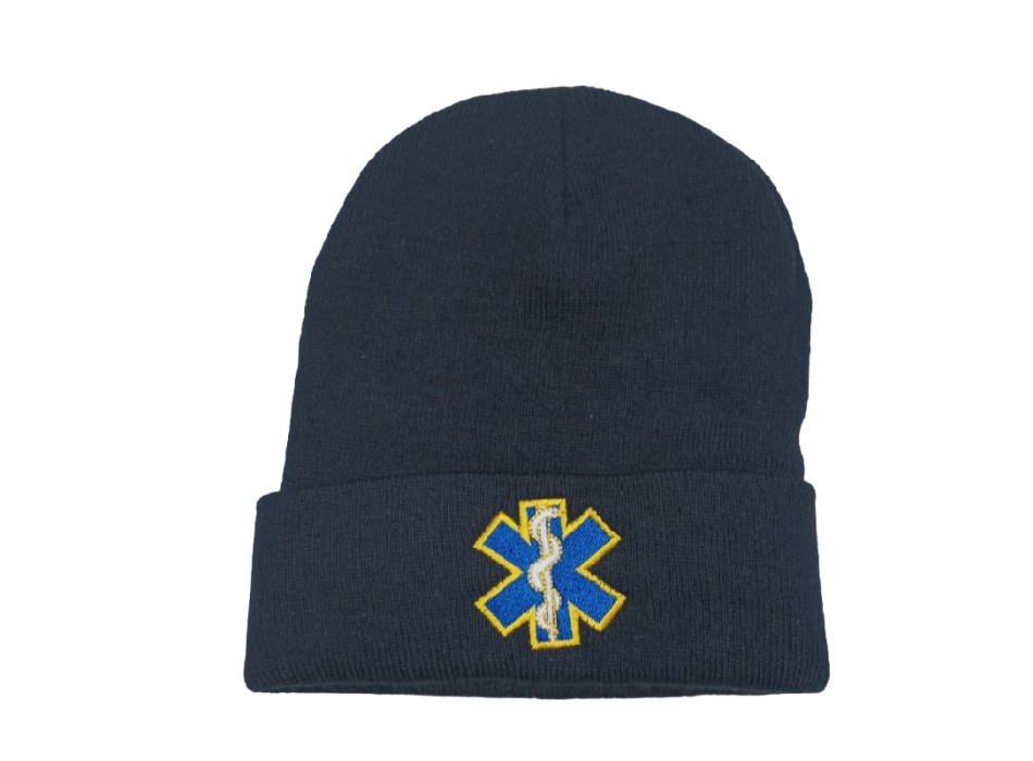 berretto tipo lana sanità esculapio blu Divisa Militare