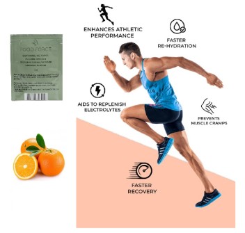 Bevanda isotonica energetica arancia cibo tattico Isotonic drink powder orange Divisa Militare