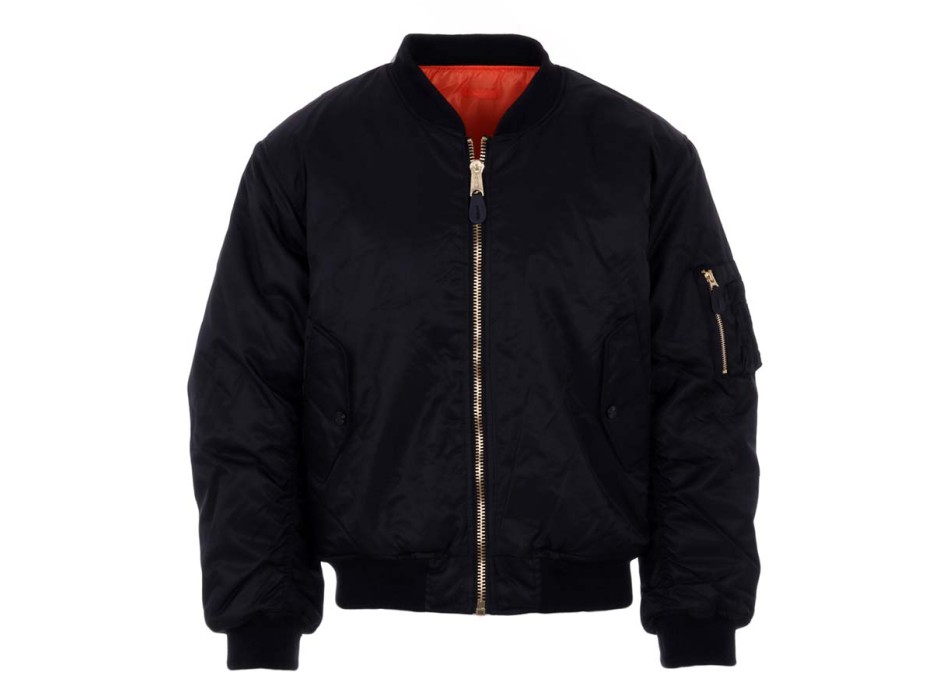 Bomber giacca nero Divisa Militare